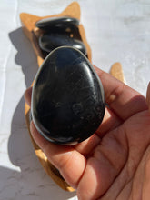 One Black tourmaline Palmstone