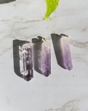 One Amethyst Pencil Pendant